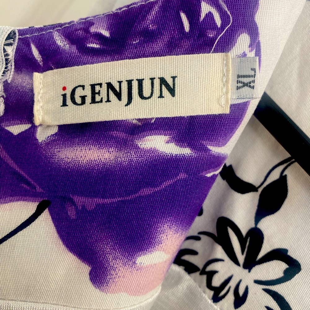 Purple Floral Women’s Dress